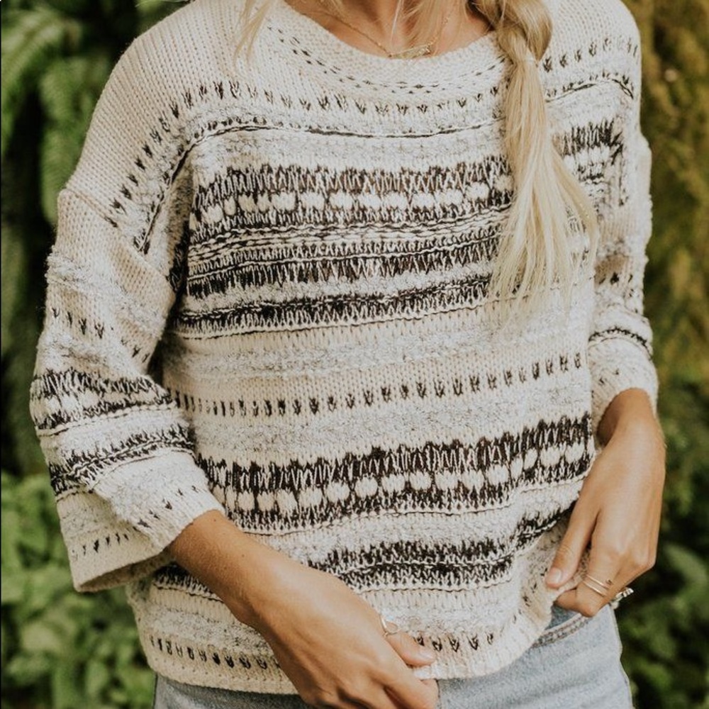 Roolee | Stormi Striped Sweater - Picture 2 of 5